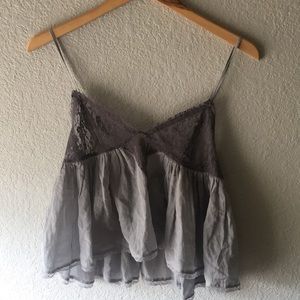 NWOT Intimately Free People Babydoll Lace Tank Top